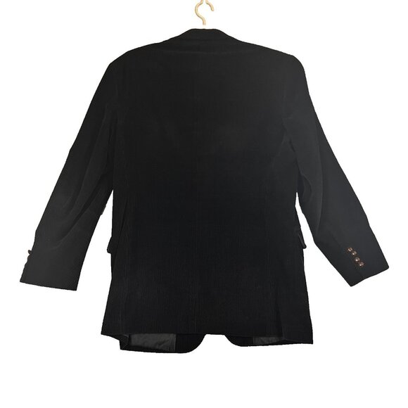 Zagato Signature Collection Blazer Mens 42L Corduroy Sport Coat Jacket Lined - Picture 2 of 16